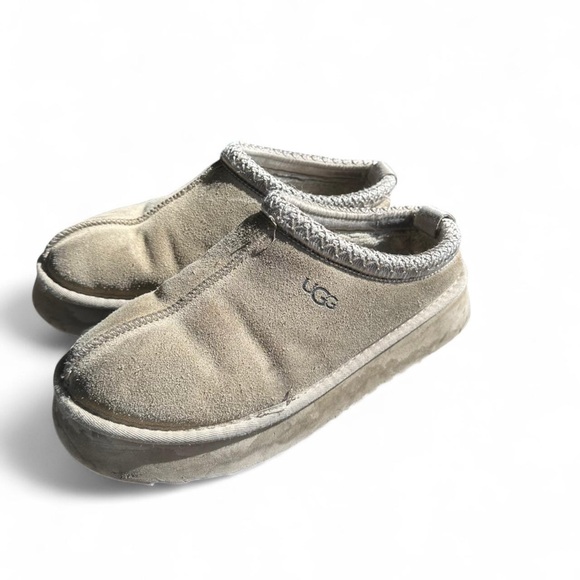 UGG Shoes - UGG Beige Suede Slip-On Shoes